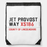 Jet Provost Way  Drawstring Backpack