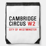 Cambridge Circus  Drawstring Backpack