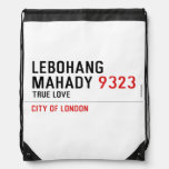 LEBOHANG MAHADY  Drawstring Backpack