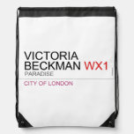 Victoria  Beckman  Drawstring Backpack