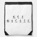 Mrs
 Montoya  Drawstring Backpack