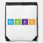 Rubiks  Drawstring Backpack