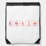 GRACIAS  Drawstring Backpack