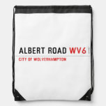 Albert Road  Drawstring Backpack