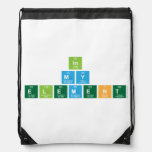 IN
 MY
 ELEMENT  Drawstring Backpack