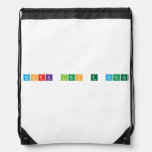 work less e cresce  Drawstring Backpack