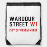 WARDOUR STREET  Drawstring Backpack