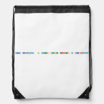 feliz navidad, te deseo mucho exito y felicidad  Drawstring Backpack