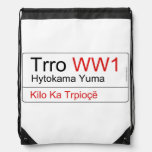 Trro  Drawstring Backpack