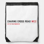 Charing Cross ROAD  Drawstring Backpack