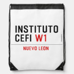 Instituto CEFI  Drawstring Backpack