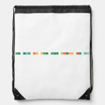 the truth is out there aliens are real  Drawstring Backpack