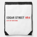 EDGAR STREET  Drawstring Backpack