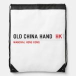 OLD CHINA HAND   Drawstring Backpack