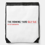 The rowing yard  Drawstring Backpack