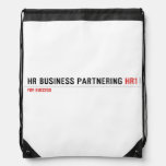 HR Business Partnering  Drawstring Backpack