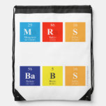 MRS
 
 BABS  Drawstring Backpack