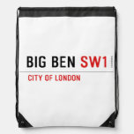 bIG BEN  Drawstring Backpack