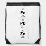 Fe
 Pb
 Zn  Drawstring Backpack