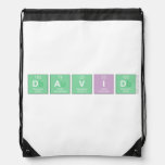David  Drawstring Backpack