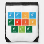 ADHD
 TRIP
 ele  Drawstring Backpack