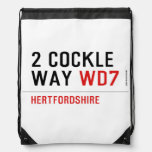 2 Cockle Way  Drawstring Backpack