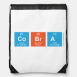 Cobra  Drawstring Backpack