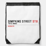 Simpkins Street  Drawstring Backpack