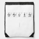 Capolista
 
   Drawstring Backpack