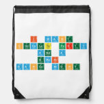i want
 chocolate party
 and a
 great
 dance night  Drawstring Backpack