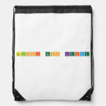 geloof hoop liefde  Drawstring Backpack