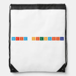 Feria Cientifica  Drawstring Backpack