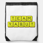 Team
 Yabut  Drawstring Backpack