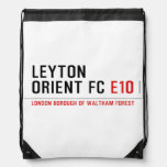 LEYTON ORIENT FC  Drawstring Backpack