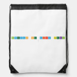 Binigyan ng mixed signal
   Drawstring Backpack