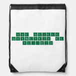 Feliz navidad 
 Laboratorio de
  química   Drawstring Backpack