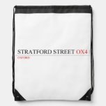 Stratford Street  Drawstring Backpack