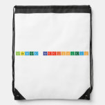 INGENIERA BARRIONUEVO  Drawstring Backpack
