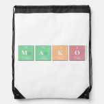 Mako  Drawstring Backpack