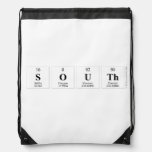 South  Drawstring Backpack