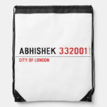 Abhishek  Drawstring Backpack