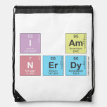 I AM
 N|erdy  Drawstring Backpack