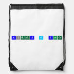 Higgs in space  Drawstring Backpack