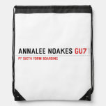Annalee Noakes  Drawstring Backpack