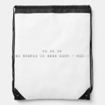 Tik Tik Tik 
 
 My Birthday Is coming after 1 day..  Drawstring Backpack