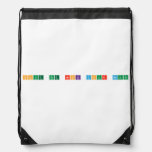 Shut the heck your mouth  Drawstring Backpack