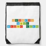 Periodic
 Table
 Writer eldin  Drawstring Backpack