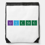 LIVENDER  Drawstring Backpack
