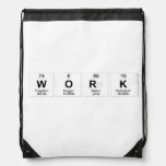 WORK  Drawstring Backpack