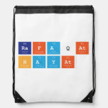 Rafaqat 
 Hayat  Drawstring Backpack